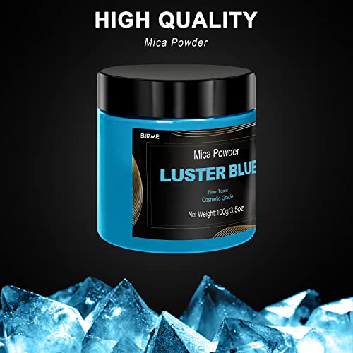 Blue Mica Powder (3.5 Ounce)