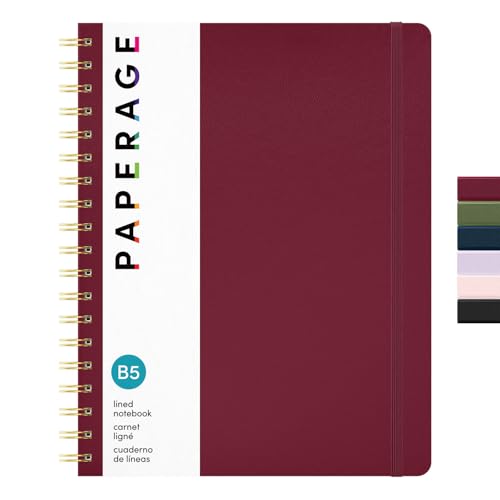 Lined Spiral Journal Notebook