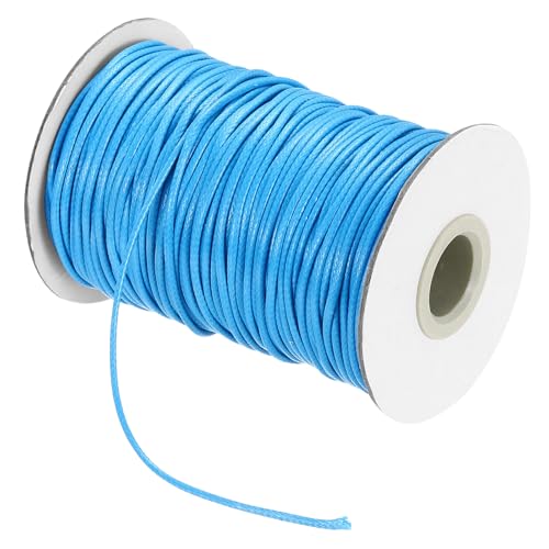 Waxed Cord 1.5mm Waxed Thread 87 Yard Wax String Leather Cord for Bracelet Making