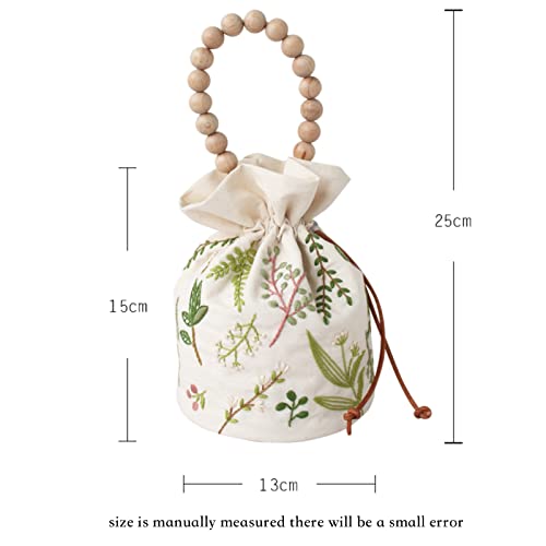Embroidery Drawstring Bag Kits with Patterns