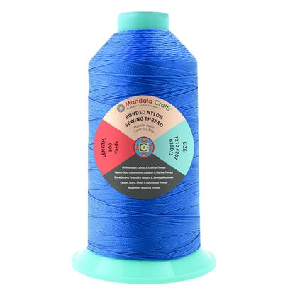 Size 207 630D T210 Sky Blue Bonded Nylon Thread