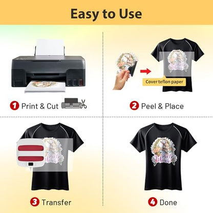 Heat Transfer Paper Supplies for Dark Polyester Fabrics