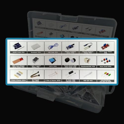 UNO Starter Kit for UNO R3 Development Board Basic Starter Kit 400 Hole Breadboard