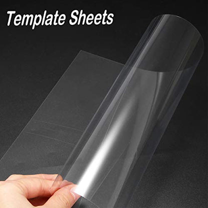 15 Pack 6 mil Blank Mylar Stencil Sheets