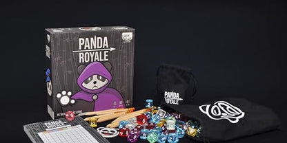 Panda Royale an Energetic dice Game for 10 Players (106 Count)