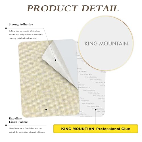 Coarse Linen Repair Patches