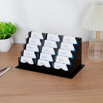 Business Acrylic Card Holder Display for Desk