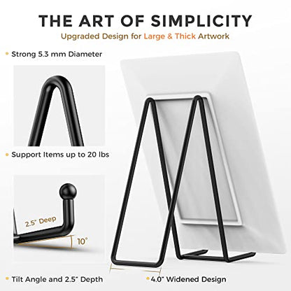 10 Inch Large Plate Stands for Display