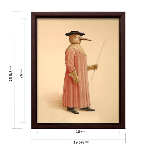 Vintage Plague Doctor Canvas