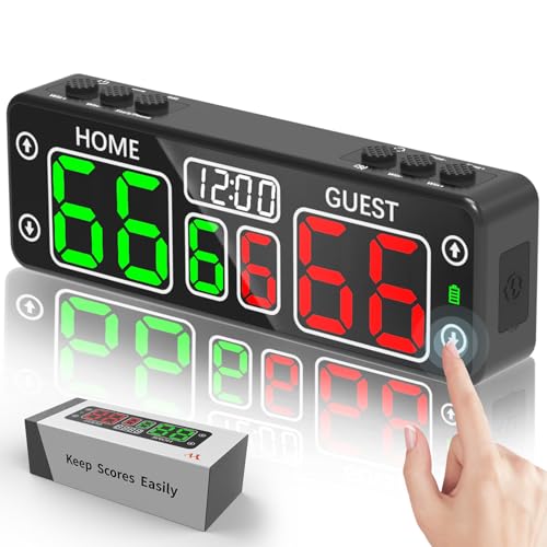 Upgraded Digital Scoreboard with Timer
