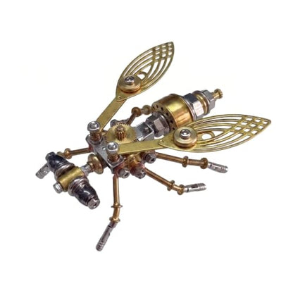 Steampunk Drosophila Insect 3D Metal Puzzle Model Mechanical Kits 2 (10 Count)