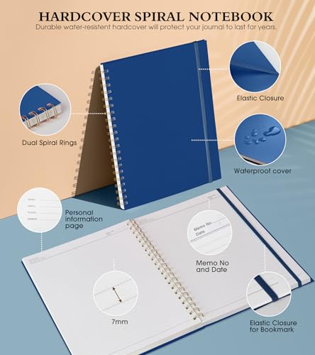 Spiral Notebook Journal 8.5” x 11”