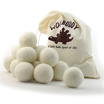 Wool Felt Balls 20 PCS