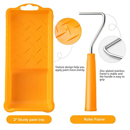 2 Inch Foam Paint Roller Kit