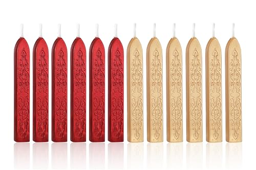 12Pcs Sealing Wax Sticks for Wax Seal Stamp (12 Count)