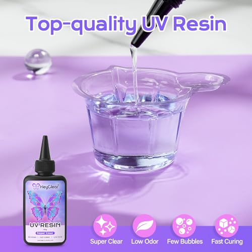 100g UV Resin kit with Molds