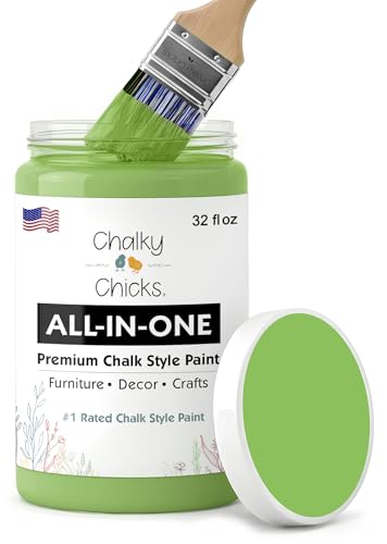 Pistachio 32 Fl Oz Chalk Paint for Furniture All in One