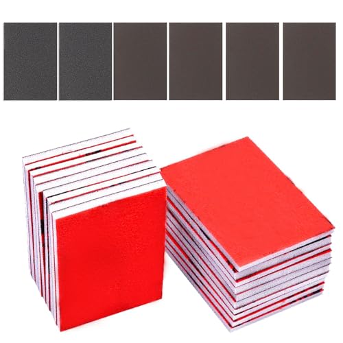 18 Pcs 320 2500 Grit Sanding Sponge