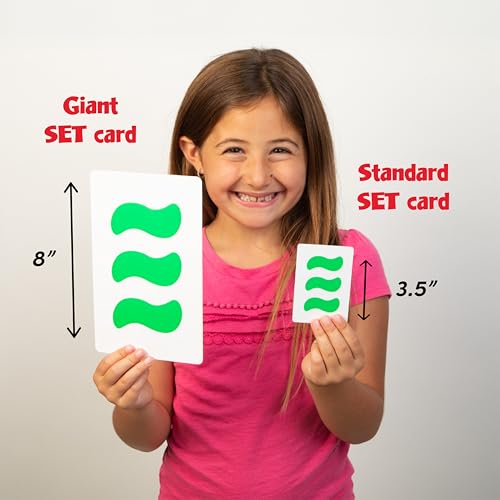 Set Giant Card Games for Kids