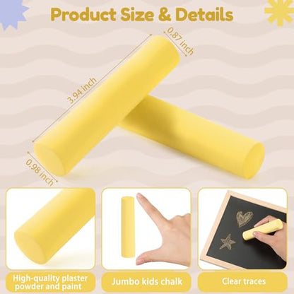 Jumbo Sidewalk Chalk for Kids Outdoor