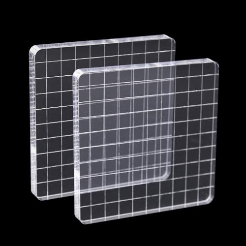 2Pcs Clear Stamp Blocks Set (2 Count)