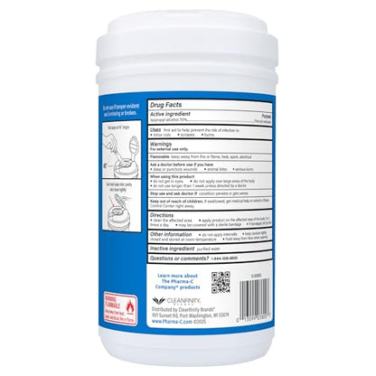 70% Isopropyl Alcohol Wipes (6 Count)