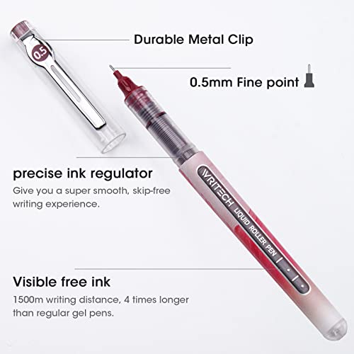 Liquid Ink Rollerball Pens