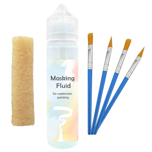 70ml Blue Watercolor Masking Fluid