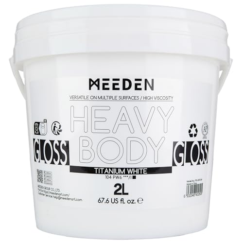 Titanium White Acrylic Paint (67.64 Fl Oz)