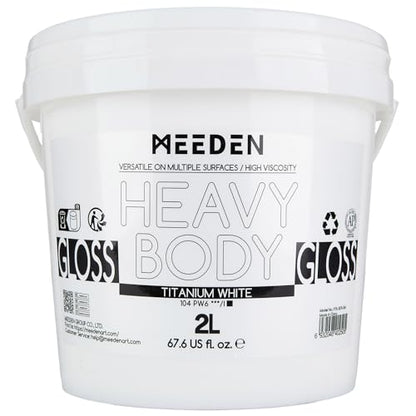 Titanium White Acrylic Paint (67.64 Fl Oz)
