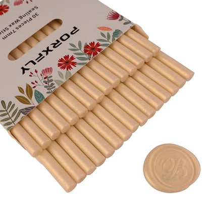 30 Pieces 7mm Sealing Wax Sticks for Glue Gun
