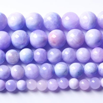 Galaxy Starry Purple Persian Jade Stone Beads Gem Round Loose Beads for Jewelry Making DIY Bracelet 32pcs 12mm 16"