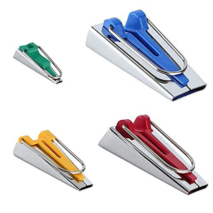 Bias Tape Maker 4 Size 6MM 12MM 18MM 25MM for Fabric Sewing and Quilting