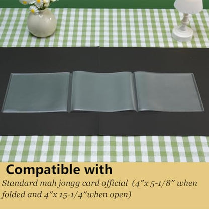 Large mahjong card cover