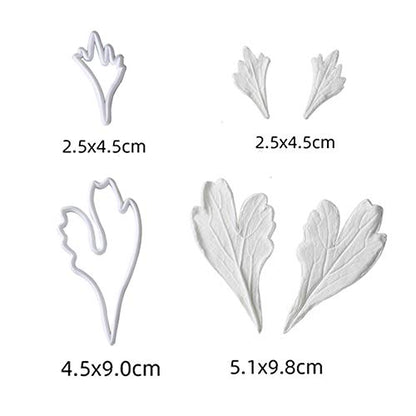 Professional Flower Fondant Mold Set