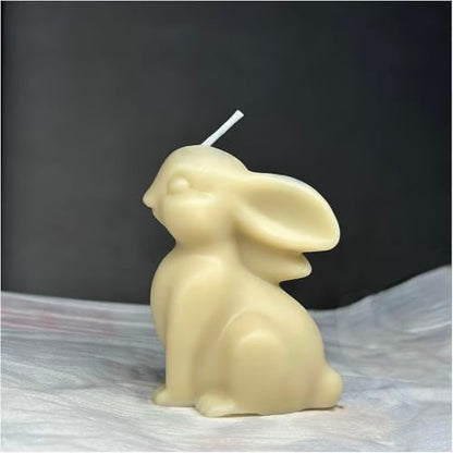 1pcs 2.6inch Bunny Silicone Molds for Soap Candle Making