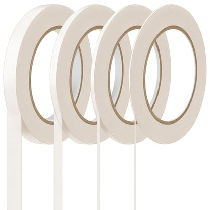 4 Pack White Pinstripe Tape for Car (4 Count)