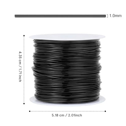 49FT 18 Gauge Jewelry Wire for Jewelry Making Copper Metal Wire for Crafts