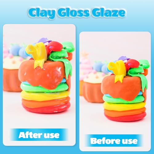 Air Dry Clay Gloss Glaze Varnish