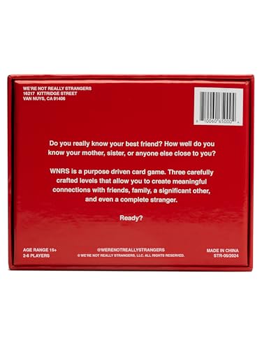 Card Game Conversation Card Game for Adults