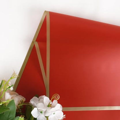 20 Sheets Flower Waterproof Wrapping Paper (20 Count)