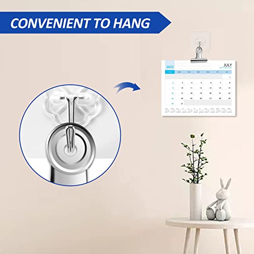20 Pack Large Metal Hinge Clips 2 Inches (20 Count)