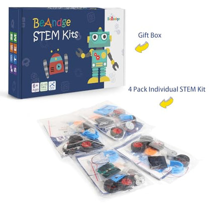 Bulk STEM Solar Robot Kits (4 Count)