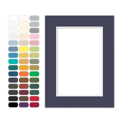 Navy Blue Matboard