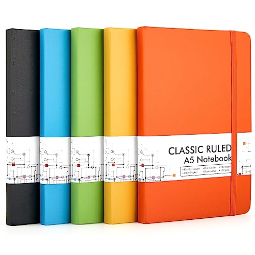 Journal Notebook Bulk for School (5 Count)