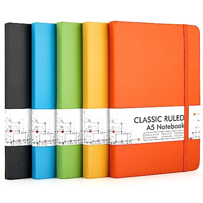 Journal Notebook Bulk for School (5 Count)