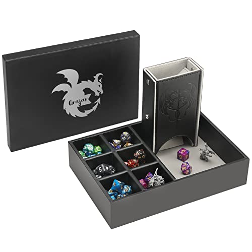 Dice Tray and Dice Tower with Storage