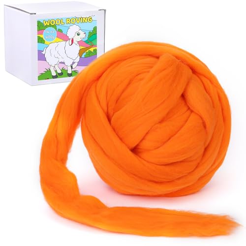 Wool Roving Bulk 0.88 lb