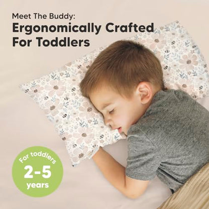 Toddler Pillow with Pillowcase
