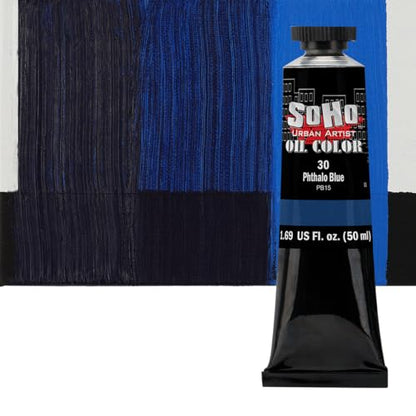 Oil Paint Phthalo Blue